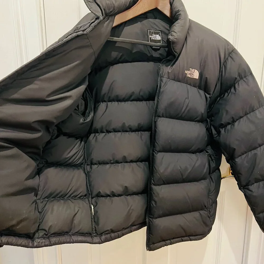 North Face Large Mens Retro 96 Nuptse 700 Down Winter Puffer Jacket Black Coat